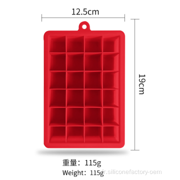 Plateau de glace créatif avec plateau de glace en silicone de couvercle